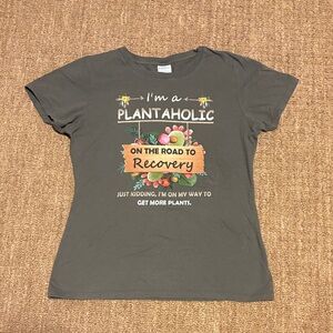 Port and Company Dark Gray Plantaholic Kids T-Shirt